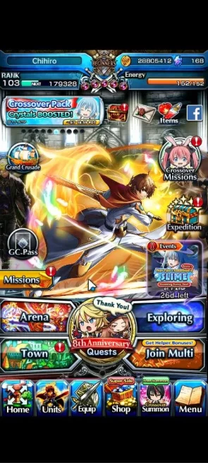 Global|Rank 103|23 Ascend+6 TW|[S Miyu,Emiya,Beta,Chloe,DL Rimuru,Alpha]+TW,Saitama,Shadow,Fen,Jay,etc|Lpot 633|Check SS(GS2359)