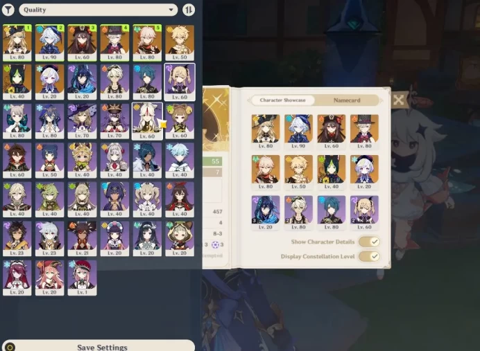 ASIA|AR 55|5 Limited +2(*5Weapon)|Furina,Navia,Hutao, lyney,Kazuha|McMale|Reoni On|TakeMail|CheckSS(GI5725)