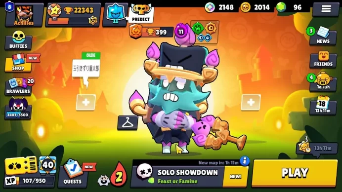 22K Trophy 2K Bling|93 Brawlers 24 MAX Lv|1 Hypchar(Scratcher Poco),4 Legend,5 Myth,67 Epic Skin|CN No|Take Mail|Check SS(BRS807)	