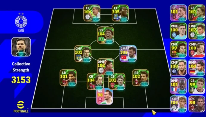 Mobile|Didier Drogba(Bullet Header),Michel Owen(Acc Burst),Desire Doue(Blitz Curler),Etc|TakeEmail|(EF1565)