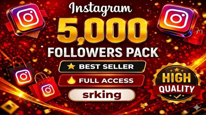 5,000 Followers Account / High-Quality & Full Access