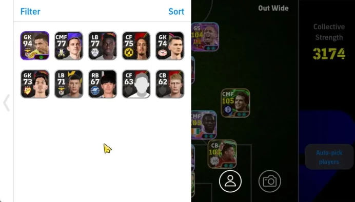 Mobile|BigTime Ruud Van Nesteroy,GianFranco Zola(Momentum Dribbling,Blitz Curler),Neymar Jr(BlitzCuerler),Etc|TakeEmail|(EF1568)	