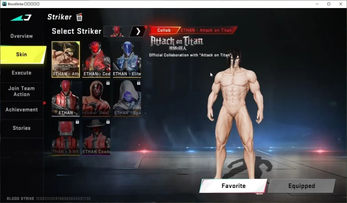 ASIA|Collab AOT Ethan-AtackOnTitan,FAL-Primal|10 ULTRA(Zero,Blast,M4A1,Origin12,INP9,Vector,UMP45,Etc]|NetEase|Check SS(BLS3743)	
