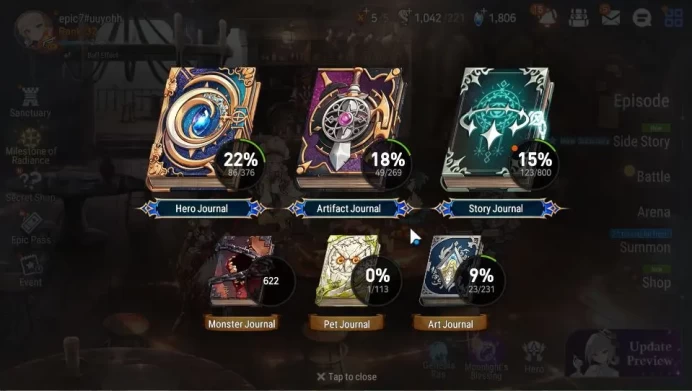 GLOBAL Unverif|Starter|4 ML(LOT Scales,A Vildred,LR Krau,NC Landy)+P Byblis,Etc|PoH+Bless ON|1,8K SStone+59K Stigma|Stove|ES3771