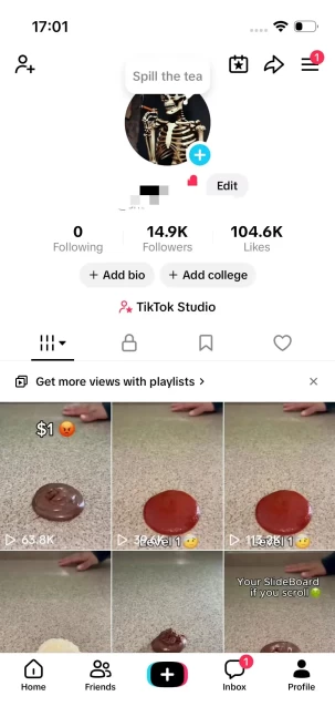 Instanly Delivery/ USA Monetized 14K Real Followers+100K Real Likes Account/ Creator Rewards Program Activated/ Full Access