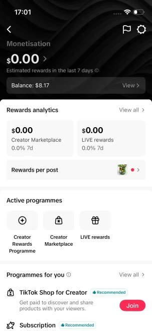 Instanly Delivery/ USA Monetized 14K Real Followers+100K Real Likes Account/ Creator Rewards Program Activated/ Full Access