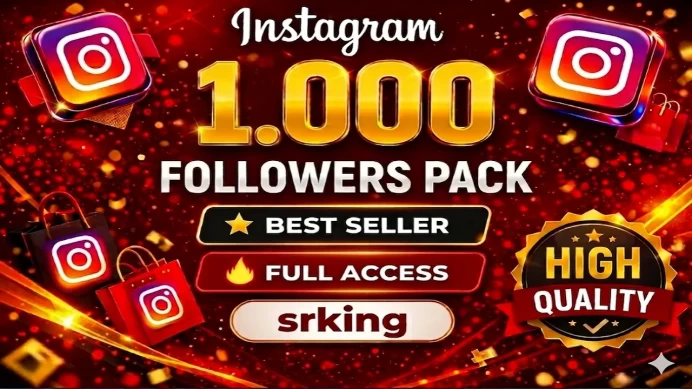 1,000 Followers Account / High-Quality & Full Access