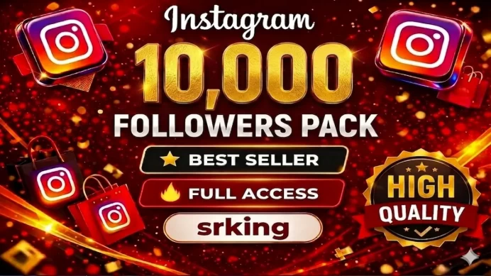 10,000 Followers Account / High-Quality & Full Access