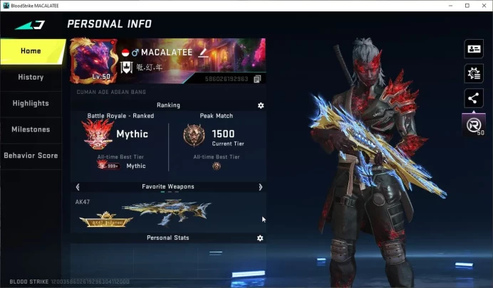 ASIA|ETERNAL AK47-Overlord+ Collab 7DS QBZ95-Corfin,Byakuya,Aniv FAL-DRACO|20 UL[Volt,NOVA,Zero,Glock,M4A1,Etc]|NetEase(BLS3772)
