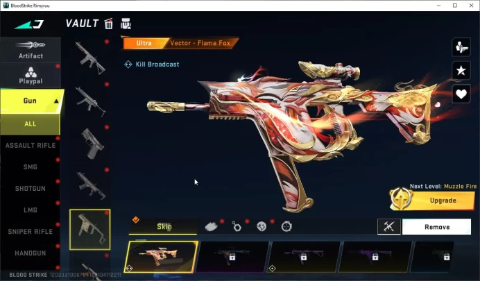 ASIA|9 ULTRA [VAL,DeAgle,M4A1,Vector,AUG,Etc]|Collab BLEACH Byakuya,EVA [katya,SCAR,MCX],AOT-KAG6|LMT RPK,MP7|NetEase(BLS3779)