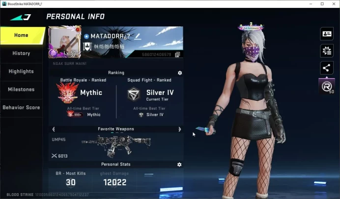 ASIA|Collab 7DS[QBZ95-Coffin,AK47-Rhitta]+MELE BFKnife-SyntWave|6 ULTRA[Origin12,FN2000,M700,INP9,Etc]|LMT AR97|NetEase(BLS3781)