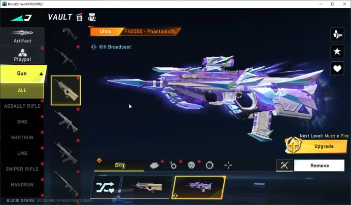 ASIA|Collab 7DS[QBZ95-Coffin,AK47-Rhitta]+MELE BFKnife-SyntWave|6 ULTRA[Origin12,FN2000,M700,INP9,Etc]|LMT AR97|NetEase(BLS3781)