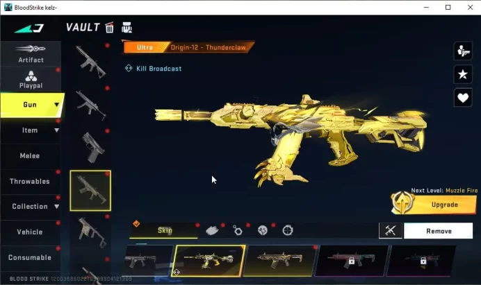 ASIA|13 ULTRA[ZERO,BLAST,VOLT,Origin-12,Vector,KAG-6,INP-9,M700,AUG,Etc]|Collab EVA-SCAR+Limited MP155|NetEase|Check SS(BLS3785)