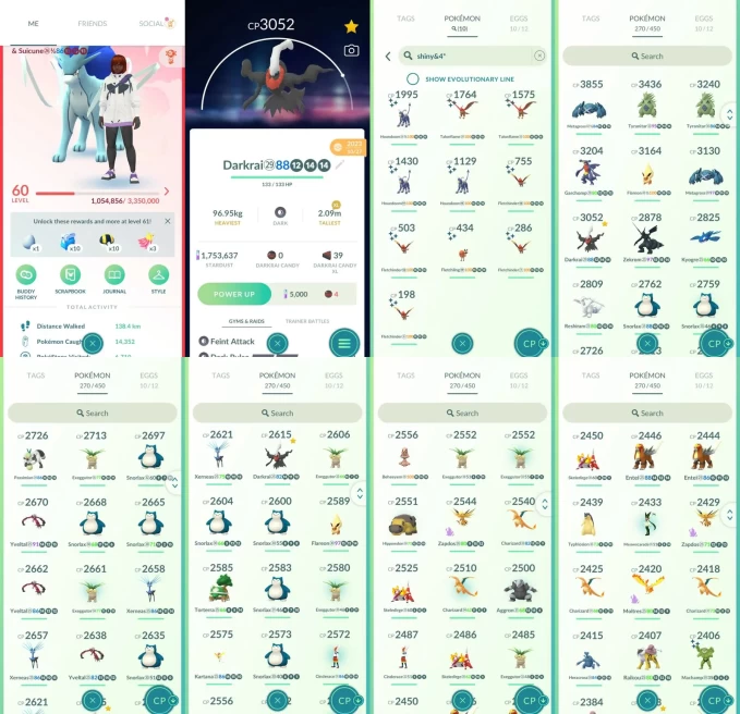 AC1418 -lv 60 Valor | x7 3000CP | x114 2000CP | x52 Legendary | x10 SHUNDO | x44 shiny | x19 100IV | shiny Guzzlord Suicune | shundo Talonflame