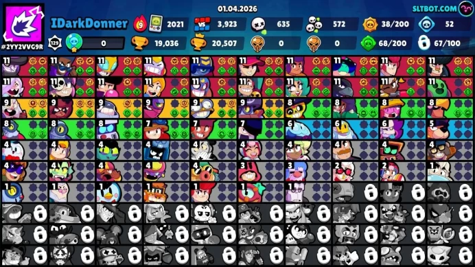 Trophy 19K [] 20 Brawler Max [] Brawler 67 Available [] Hypercharge 6 [] 265 Profile icones [] Best-Deal [] Premium Account
