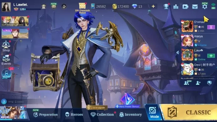 Hero 132|Skin 170|High Immo 168|Transf Roger,CC[Jawhead,Natalia],LBox Irithel,LB Tigreal,Venom GS,3 DT,Etc|TakeEmail|(MLBB2128)