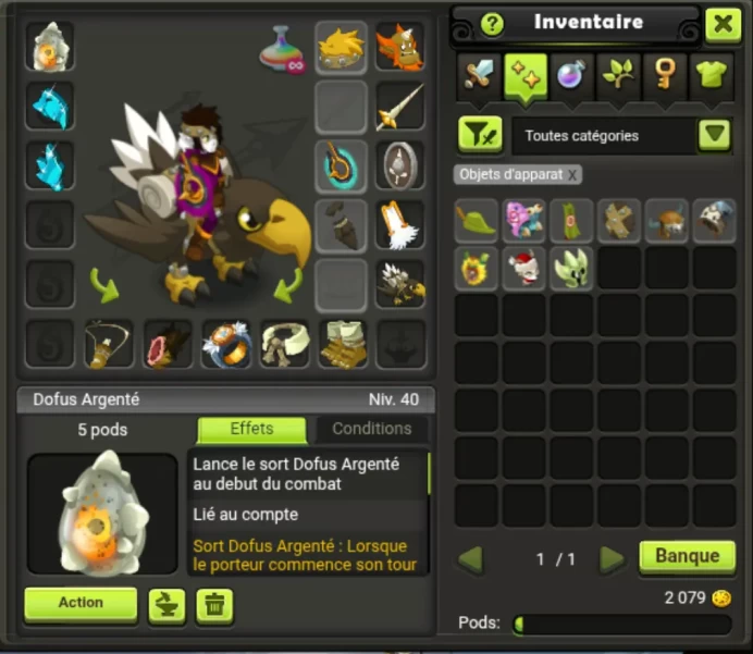 [Tiliwan] Cra LVL 192 +2M Kamas - Non Certifié - Compte UP à la main - Instant Delivery !