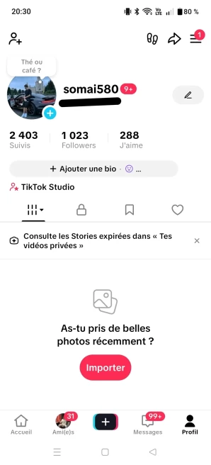 [Code 9760] Local France  / 1k Followers + 288 Likes / Very Cheap