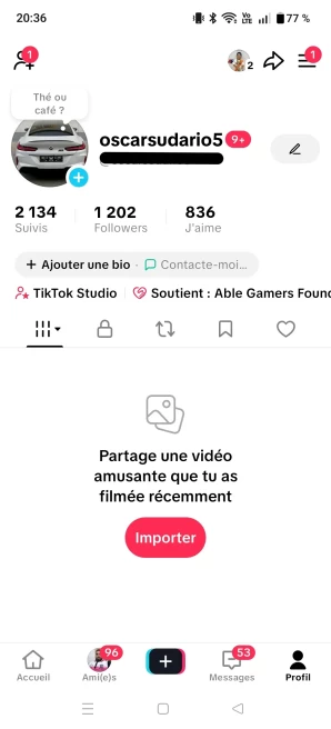 [Code 9761] Local France  / 1200 Followers + 830 Likes / Very Cheap
