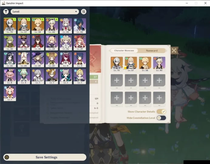 ASIA|Starter|AR 37|1 Limited +22(*4Character)|Arlecchino [Jean]|Low Explore Map|MC Male|TakeMail|Check SS(GI5729)	