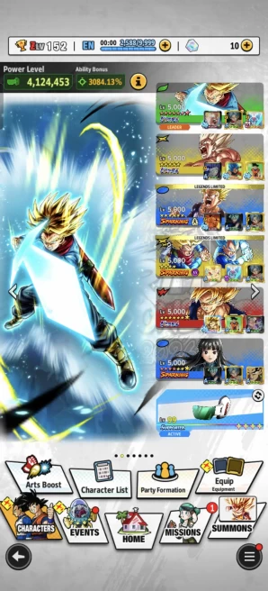 D60-IOS+Android-4 UL(Trunks Full Red Star+SS Goku)+15 Legends Limited+Equipment+Trunks and Gohan+Trunks and Vegeta+Goku and Bardock+