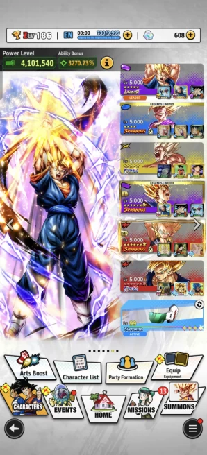 B62-IOS+Android-Meta-10 UL(SS4 Goku+SS4 Vegeta+Trunks+Zamasu+SS Goku+Buu Kid+Goku Uis)+LR(Vegito+Piccolo)+Good Equipm+41 Legends+Good Zenkai