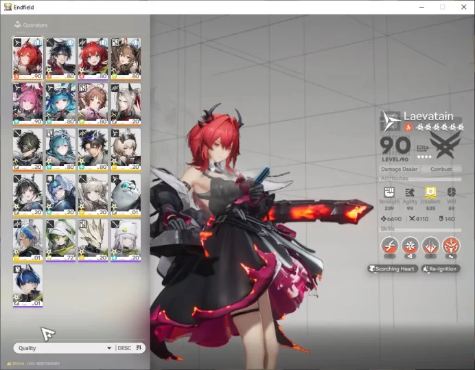 ASIA|Lv56|SSR6(3Limit)+13(*6WP)|[LaevatainP1,GilbertaP2,Yvonne]+Sign,Etc|Ori24|Ars2K|Oro3,1K|Gryphlink|TakeMail|Check(END1791)	