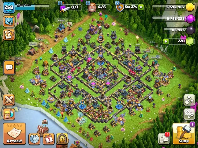 Th 18 max/Hero(100.101.90.75.50) wall 18.19( max) Defend max/ level 258/Lifetime warranty(C2204)