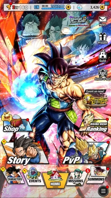 213M Total Power|LV 160|2LR+6UL+14LL|Bardock,SS3 Goku(Mini)|SS Goku(Merah),SS4 Gogeta,FF Frieza:Full Power|Android|(DBL1028)	