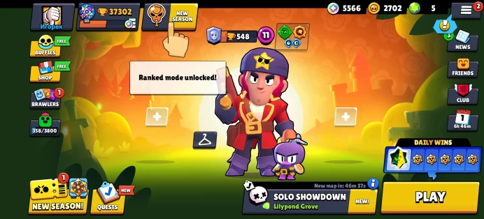 [Code 9769] Level 214 /  37k Trophy + 139 Skins / 19 Hypercharges + Corsair Colt / Very Cheap