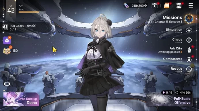 GLOBAL Lv42|5 SSR[DianaM1,Narja,Kayron,Magna,Rin]+10 SR[MikaM6,SelenaM1,Etc]+10 SR Partners|Log Stove|Check SS(CZN1810)