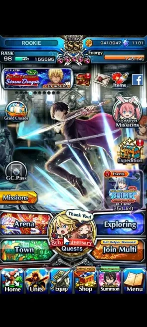 Global|Rank 98|1181 CC+17 Ascend+4 TW|[Inumuta,Emiya,Rimuru,LM Isliid]+TW,S Miyu,Hazuki,Isliid P,Etc|Lpot 231|Check SS(GS2363)