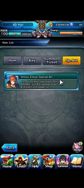 Global|Rank 100|1 Sp Art+25 Ascend+2 TW|[Emiya,Chloe]+TW,S Miyu,Jay,S Luvrin,WH Fen,Etc|Lpot 183|Check SS(GS2366)