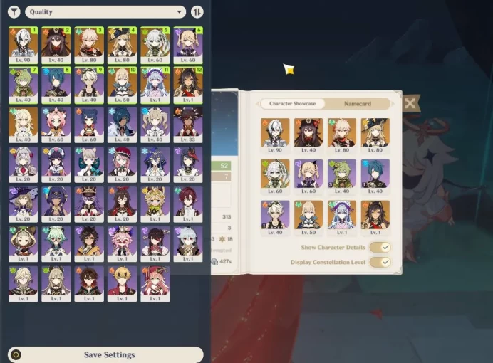ASIA|AR 52|5 Limited +1(*5Weapon)|Arlecchino,HuTao,Kazuha,Navia,Nahida|1Skin|McFeMale|TakeMail|CheckSS(GI5738)