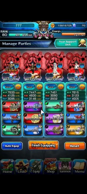 Global|Rank 80|24 Ascend+3 TW|[Touma,Misaka,Index]+TW,Roy,LM Isliid,Isliid P,WH Fen,Liza,Ira G,Etc|Lpot 522|Check SS(GS2371)