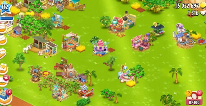 Town Hall Unlocked ▰ Farm Lvl 110+ ▰ Barn Storage 12000 ▰ 15M Coins ▰ Silo Storage 3150 ▰ 1316 Diamond ▰ Big Farm