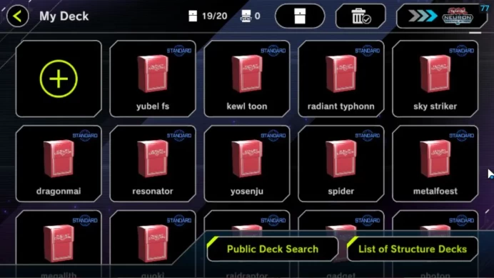 Lv 18|19 Deck|Resonator,Yubelfs,KewlToon,Radiant typhonn,SkyStriker,DragonMaid,Etc|Ranked Available|Konami|CE ON|Check(YMD1008)