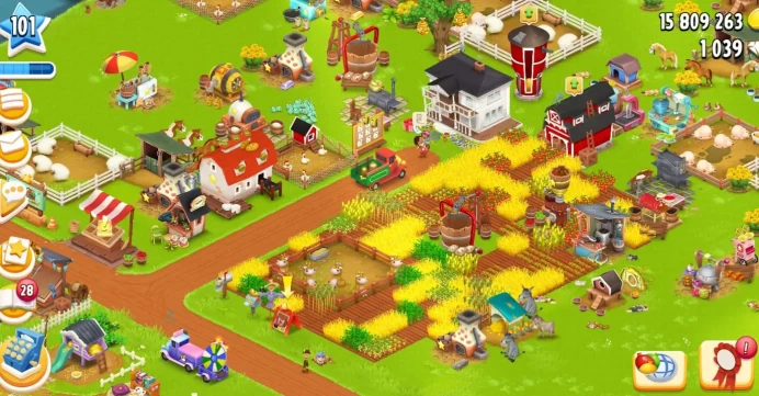Barn Storage 10150◆Silo Storage 3050◆Farm Lvl 100+◆8k+ Barn Tools◆15.8M+ Coins◆1039 Diamond◆Best Price