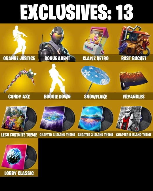 [PC/PSN/XBOX] FA 8 SKINS | MERRY MARAUDER | AGENT PEELY | ORANGE JUSTICE | ROGUE AGENT | CARBIDE | GEAR SPECIALIST MAYA | TEKNIQUE |
