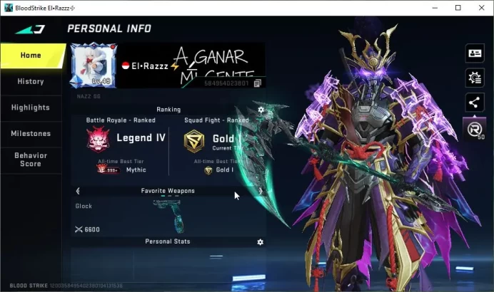 ASIA|ETERNAL[Uzi-Scorpius Lv3,ZERO-Oda]|3 ULTRA Melee[Scythe,OneHanded Axe,Kukri]|6 ULTRA[VOLT,MCX,Vector,Etc]|NetEase|(BLS3804)