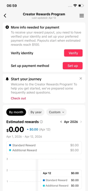 Instanly Delivery/ France Monetized 38K Real Followers+450K Real Likes Account/ Creator Rewards Program Activated/ Full Access