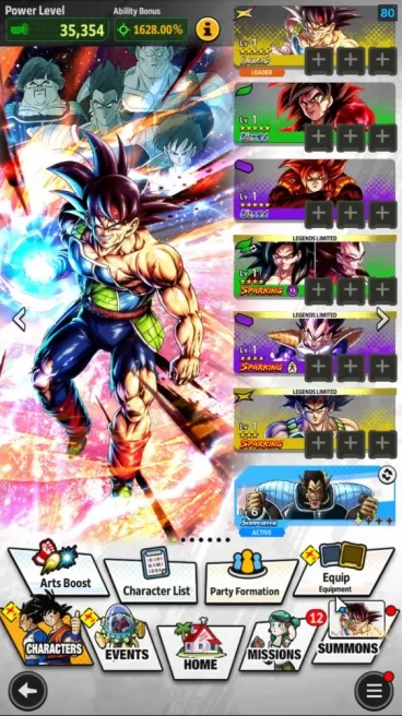 9,3M Total Power|LV 146|1LR+3UL+6LL|Bardock|SS Goku(Merah),SS4 Full Power Goku,SS 4 Gogeta|Android|(DBL1031)