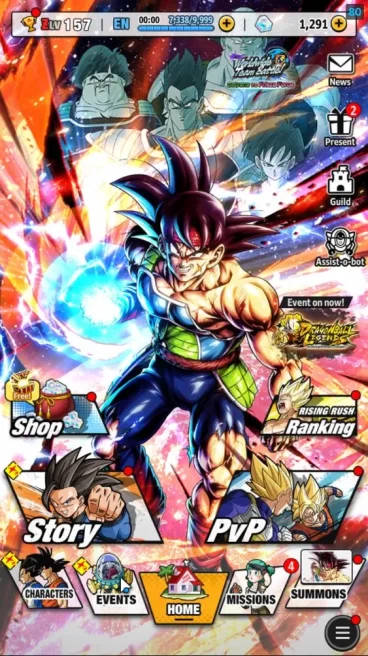 42,2M Total Power|LV 157|1LR+3UL+11LL|Bardock|SS Goku(Merah),SS4 Full Power Goku,SS 4 Gogeta|Android|(DBL1032)