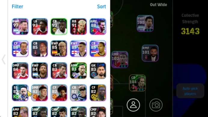 Mobile|Big Time Virgil Van Dijk(Long-Reach Tackle),Franco Baresi(Fortress),David Villa(Blitz Curler),Etc|TakeEmail|(EF1586)	