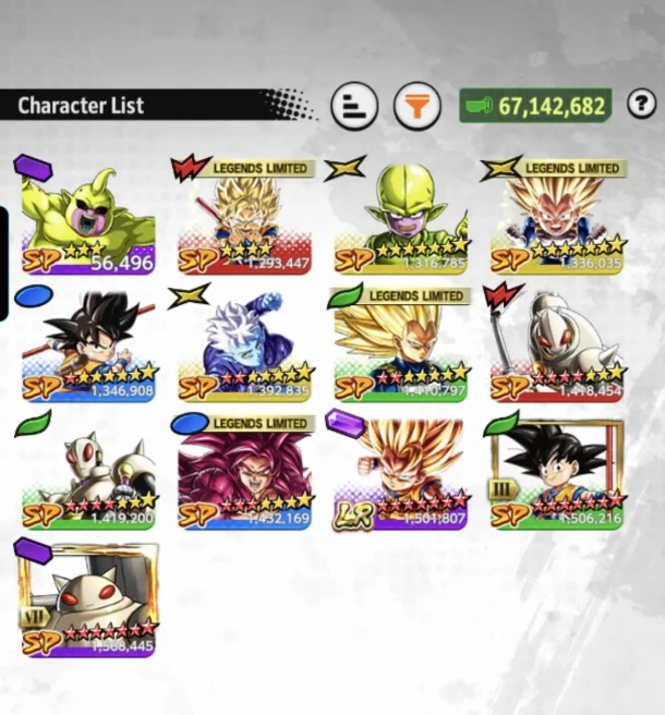 B74-IOS+Android-Full Team Daima+LR SS3 Goku Full Red Star+SS4 Goku+SS3 Vegeta Mini+Goku Mini+Good Equipment