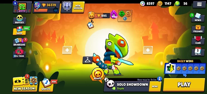 [Code 9774] Level 144 / 36k Trophy + 187 Skins / 32 Hypercharges / Very Cheap
