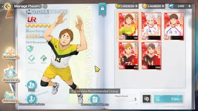 SEA Lv55| 3 SP (Sugawara,Bokuto,Tsukishima)+Memo 5 UR (Komori,Korai,Hirugami,Etc)+Memo 7 SSR (Ara,Kita,Etc) CheckSS(HFH1015)