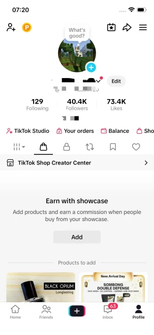 Instanly Delivery/ 40K Real Followers+70K Real Likes/ Tiktok Shop For Creator/ Live Stream/ Full Access