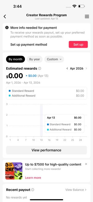 [USA] Fully Monetized Creator Rewards Program Account – 29K Real Followers & 367K Likes | Instant Earnings, Full Access & Good Standing