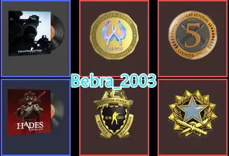 27Game-CS2 Peime 459 hours+4Medals(2017 Service Medal/Loyalty Badge/5Y/Global Offensive Badge)